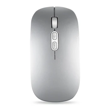 

2.4G Office Wireless Mouse Mute Charging Mouse with USB Receiver Compatible for Notebook GDeals