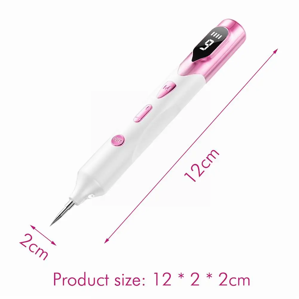 Laser de Remoção de Toupeira Remoção de Toupeira Cuidados com a Pele Removedor de Mancha Caneta Plasma Tatuagem Verruga Freckle Facial Remoção Tag Elétrica Escuro Pen 20 Beleza e saúde