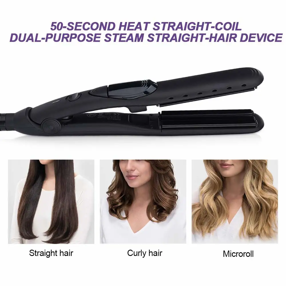 Профессиональный Выпрямитель для волос турмалиновая нагревательная пластина прямой инструмент для укладки волос Быстрый нагрев тепловой нагрев выпрямитель Dro
