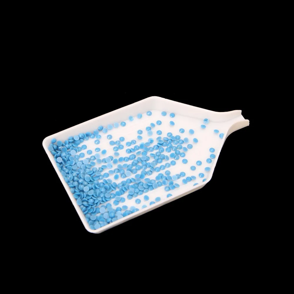 10/15/20pcs Tray Diamond Point Drill Plate Diamond Painting Accessories Square Round Bead