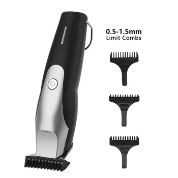 

USB Rechargeable Hair Trimmer Professional Electric Beard Clipper T Blade Powerful Hair Cutting Machine For Adults Kids Shaving