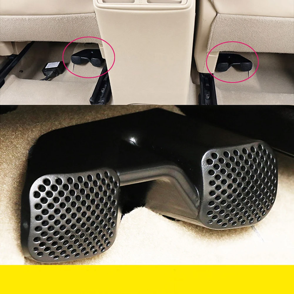 

Seat AC Heat Floor Air Conditioner Duct Vent Outlet Grille Cover trim For Renault Koleos 2017 2018 for kadjar 2016-2019 hxh