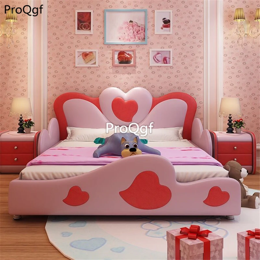 Детская кровать без матраса Prodgf 1 комплект 120*190 см серия pretty heart | Мебель