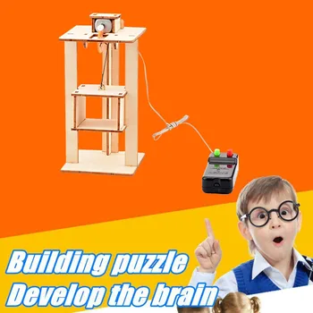 

Duplos Blocks Accessory Customized 3D Lifting Spell Three-Dimensional Puzzle Processing DIY Manual Building Brick Toy 9808