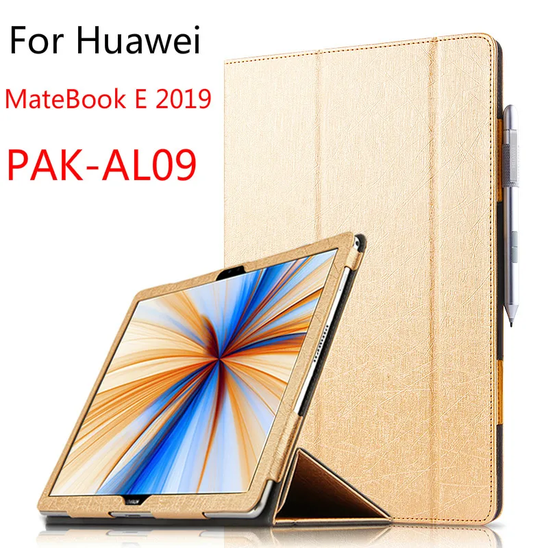 

Case for Huawei MateBook E 2019 Tablet Cases Leather Flip Stand Cover for HUAWEI MateBook E PAK-AL09 12'' Funda