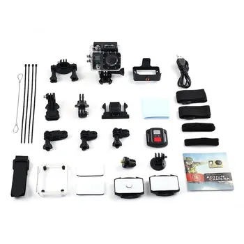 

G91 4K Ultra HD 1080P Mini 30m Waterproof Wifi Remote Action Cam Dual LCD Display Angle Outdoor Sports Recorder