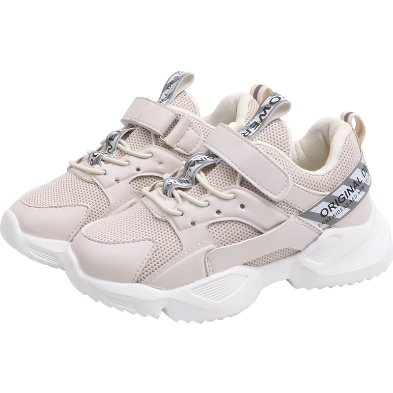 

2019 Children Sneakers Autumn New Fashion All-match Breathable Network Sport Running Shoes Boys And Girls Casual Shoes