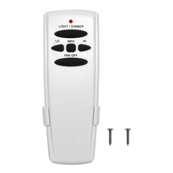 Télécommande de ventilateur de plafond universelle, à intensité réglable HD5, remplacement pour Habor Breeze hpton Bay fan hd UC7078T CHQ7078T 