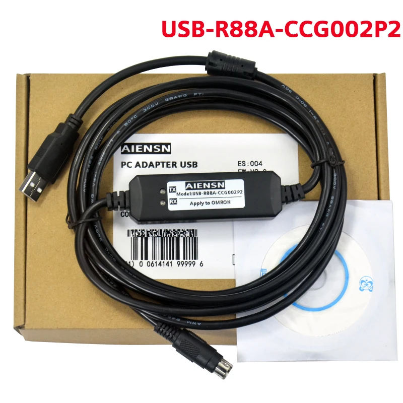1PC New  Omron R7D-AP series servo drive debugging cable Download R7A-CCA002P2 
