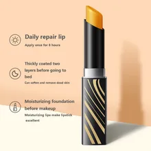 Натуральный Лимонный бальзам для губ, стойкий увлажняющий, отшелушивающий, Осветляющий цвет губ, бальзам для ухода за губами