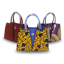 Новое поступление нигерийские Африканские Восковые сумки с 6 ярдов восковой печатью Ткань хлопок самые популярные женские сумки и восковой печати H191020