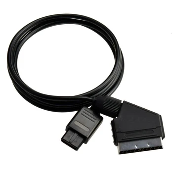 

RGB Scart Cable For Nintendo N64 Console NTSC High Quality Cable Of RGB Scart To N64 Connector