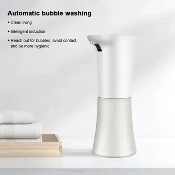 

300mlAutomatic Soap Dispenser Touchless Foaming Motion Sensor Hands-Free Soap Pump Dispenser For Bathroom Kitchen