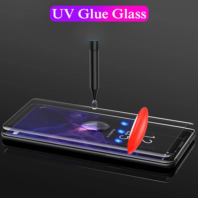 3D УФ нано жидкое закаленное стекло для SONY Xperia XZ XZ1 XZ2 XZ3 Premium X10 Plus XZP полное покрытие