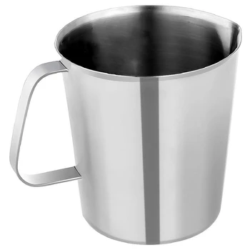 

Stainless Measuring Cup, Stainless Steel Measuring Cup with Marking with Handle(2000Ml)