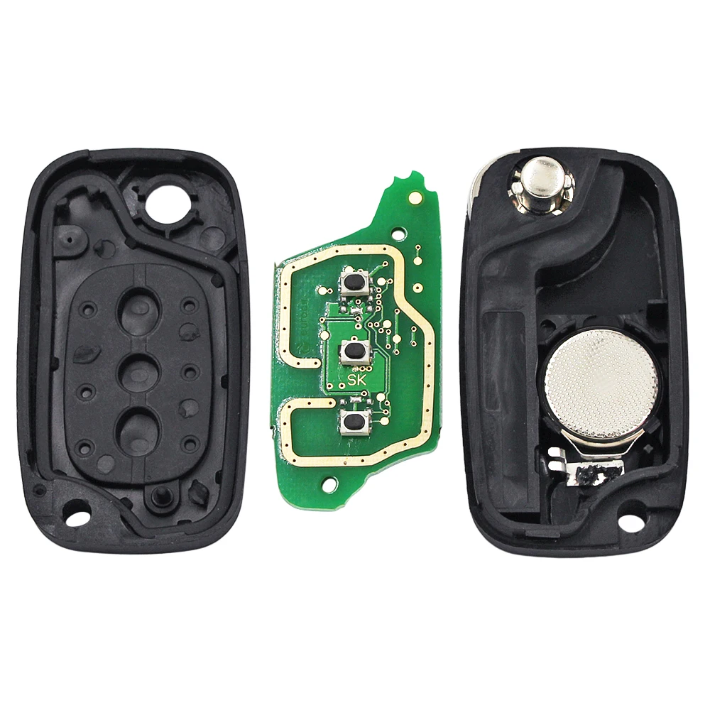 Car Remote Key Car Key 2B / 3B Flip Remote Key 433MHz PCF7961M 4A For Lada Granta Kalina Priora Vesta X-RAY 2015 -