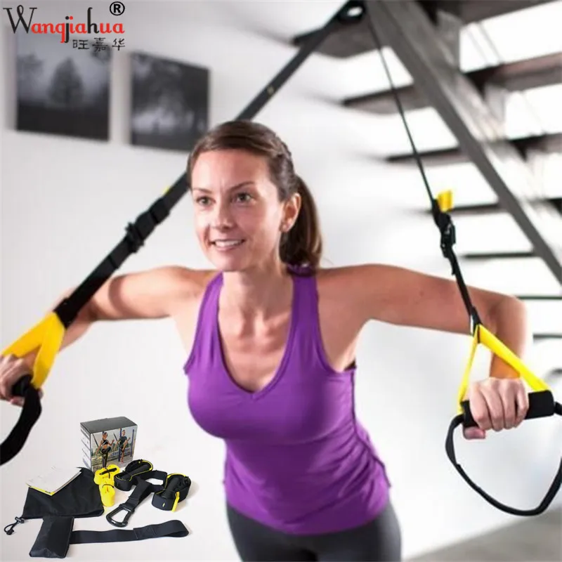 

Hanging Feature Training Belt Damper Suspension Pulling Rope Heavy Physical Fitness Training Household Fitness Equipment Chest E