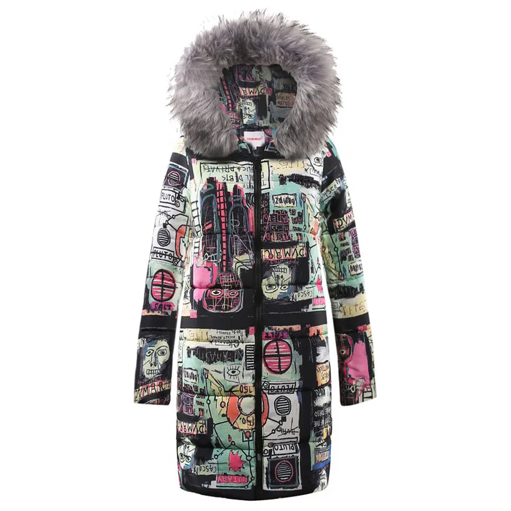 New Winter Jacket Women Cotton Parka Casual Thicker Coat Ultra Light Down Coat Zippers Long Fashion Warm Female Outwear 111#4