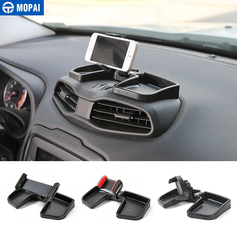 

MOPAI Universal Car Bracket for Jeep Renegade 2016+ Car IPad Mobile Phone Holder Stand for Jeep Renegde 2016+ Car Accessories