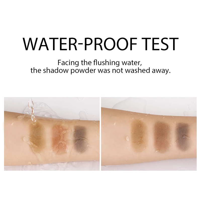 5 Colors 12g Hair Shadow Powder Waterproof Hairline Edge Control Root Cover Up Dark Brown Hair Concealer