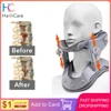 Electric Infrared Heating Neck Cervical Traction Collar Spine Support Hot Compression Tractor Stretching Brace 1