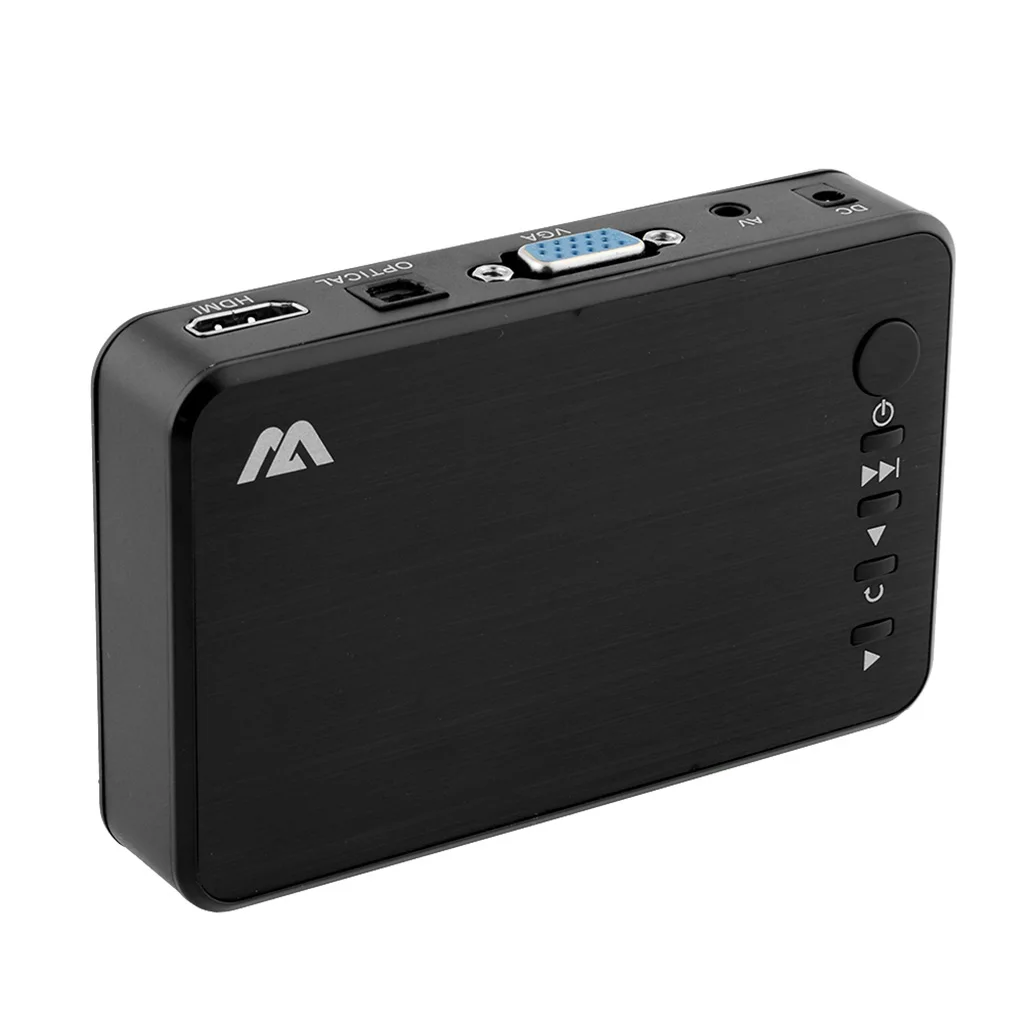 Multi TV Media Player HDMI 1080P HD USB SD MMC RMVB MP3 AVI MKV US Plug