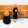 3PCS Set Wool Cap Girl Brooches for Women Acrylic Pins Boys Girls Pompom Bag Sweater Coat Jewelry Accessories Birthday Gift ► Photo 2/6