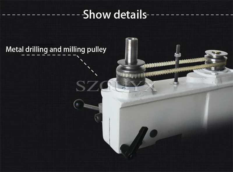 Miniature lathe car drilling and milling machine tool family car drilling and milling machine metal processing DIY machine tool