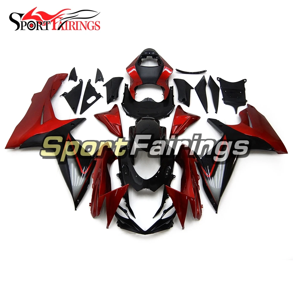 Обтекатели для GSXR600 GSXR750 K11 2011 - 2016 12 13 14 15 16 пластиковый корпус Suzuki Sportbike черный