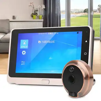 

5in Doorbell Camera 720P 1MP Smart Night Version 2 Way Intercom Motion Detection 160 Degree Wide-Angle