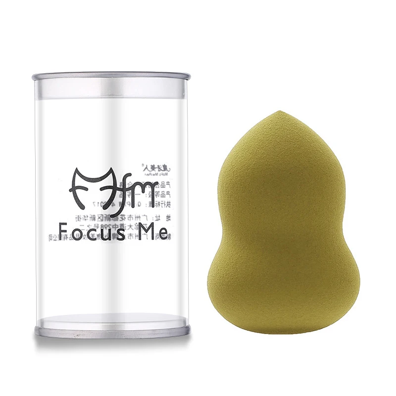 Gourd-shaped Makeup Egg Dry-wet Dual-use Good Elasticity Soft Powder Puff Makeup Tools