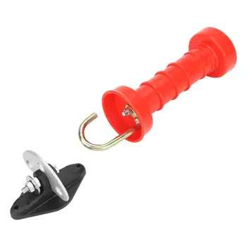 

10pcs Insulated Spring Gate Handles With Insulators For Electric Fence Spring Gate Handle