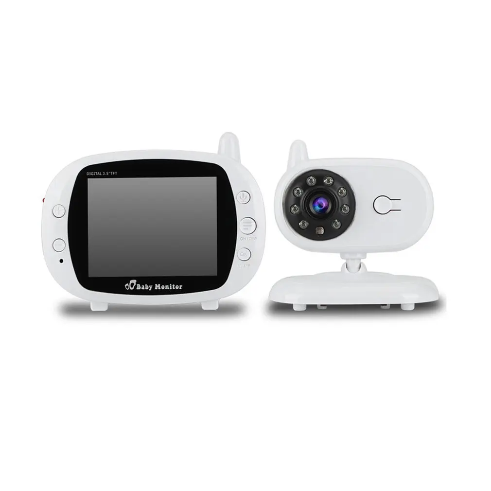 

Wireless Digital Baby Monitor 3.5 inch LCD Screen Two Way Audio Video Baby Monitor Night Vision Lullaby Infant Camera