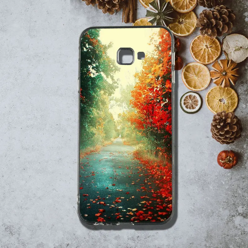 Picture 1 Природа лес дом чехол для телефона из мягкого силикона ТПУ с рисунком мобильный чехол для телефона для samsung Galaxy A3 A5 A7 J1 J2 J3 J4 J5 J6 J7 J8 в виде ракушки - Цвет: Picture 1