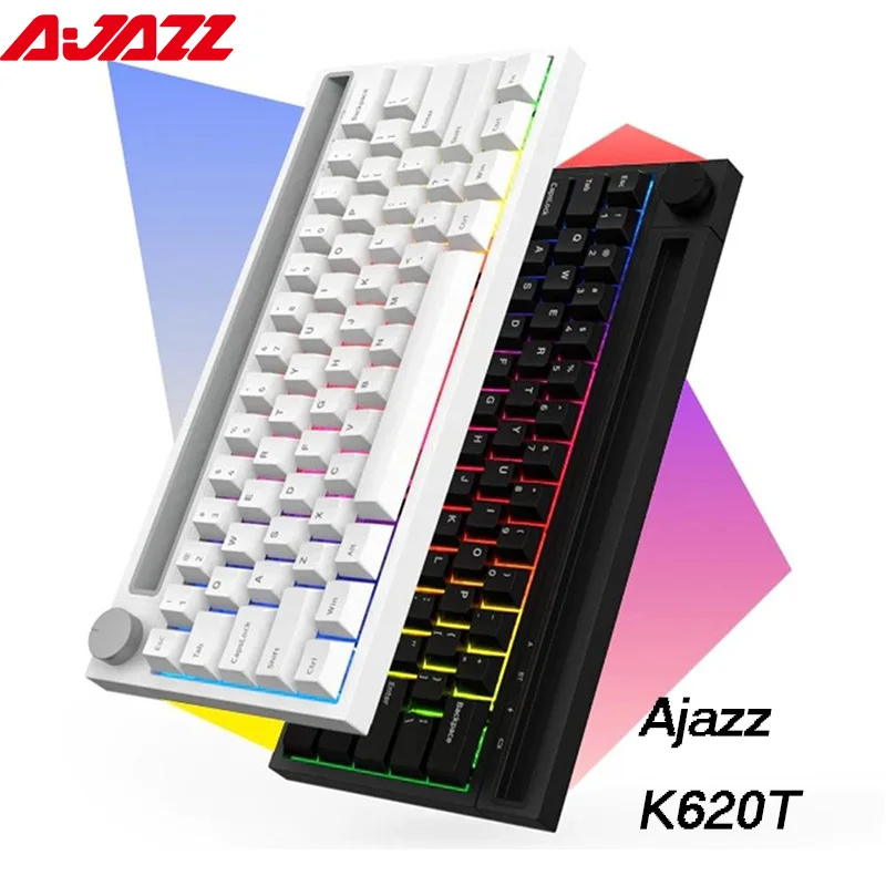Беспроводная/Проводная Механическая клавиатура Ajazz K620T Bluetooth с RGB-подсветкой |