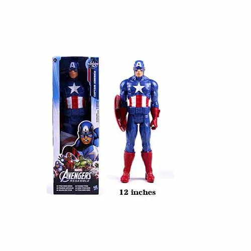 Розовый 30 см Marvel Мстители эндгейм танос Человек-паук Халк Железный человек Капитан Америка Тор Росомаха фигурка героя игрушки куклы для детей - Цвет: Розовый