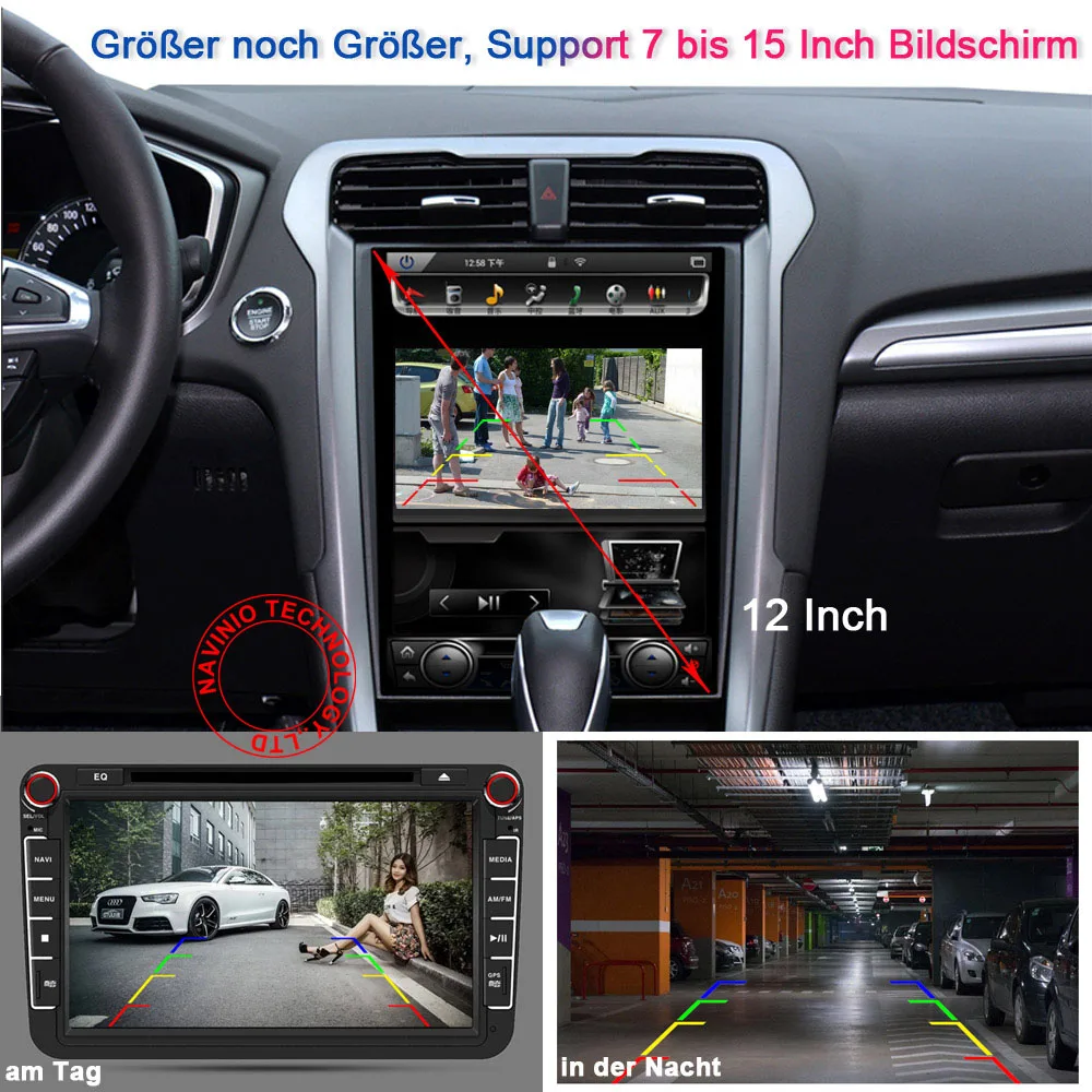 Камера заднего вида для VW T5 транспортер Multivan Caravelle Бизнес mit heckklappe dritte 3 bremsleuchte ночной видимости