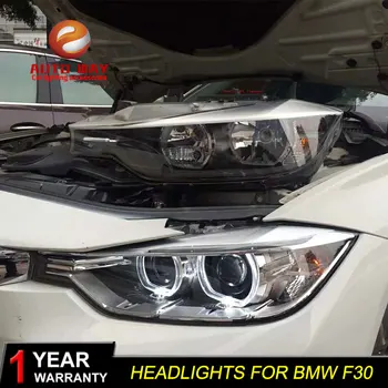

Car Styling Head Lamp case for BMW F35 F30 318i 318Li 320i 2012-2015 Headlights LED Headlight DRL Lens Double Beam Bi-Xenon