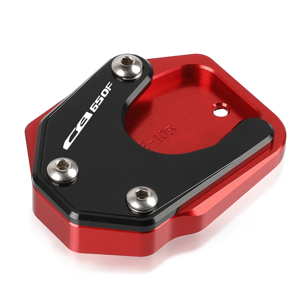 For HONDA CB650F CB 650F 2014 2015 2016 2017 2018 Motorcycle Kickstand Foot Side Stand Extension Pad Support Plate Enlarge Stand