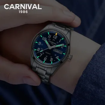 

Fashion Young Guys Luminous Watches for Men Cool High Technology Big Boy Students Wrist watch Japan Quartz Calendar Watches 3ATM