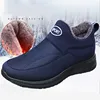 Men Winter Safety Shoes Warm Winter Boots Men Fashion Men Boots Male Working Shoes Mans Winter sneakers Plush Furry Footwear ► Photo 2/6