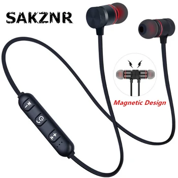 

Bluetooth Wireless Earphones Noise Cancelling Neckband Headset life Sport Stereo In-Ear Headset With Microphone for Mobile Phone