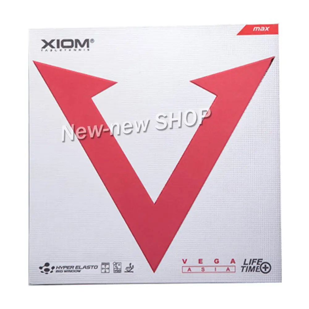XIOM Original VEGA Asia серебряные прыщи в настольном теннисе резиновая губка для пинг