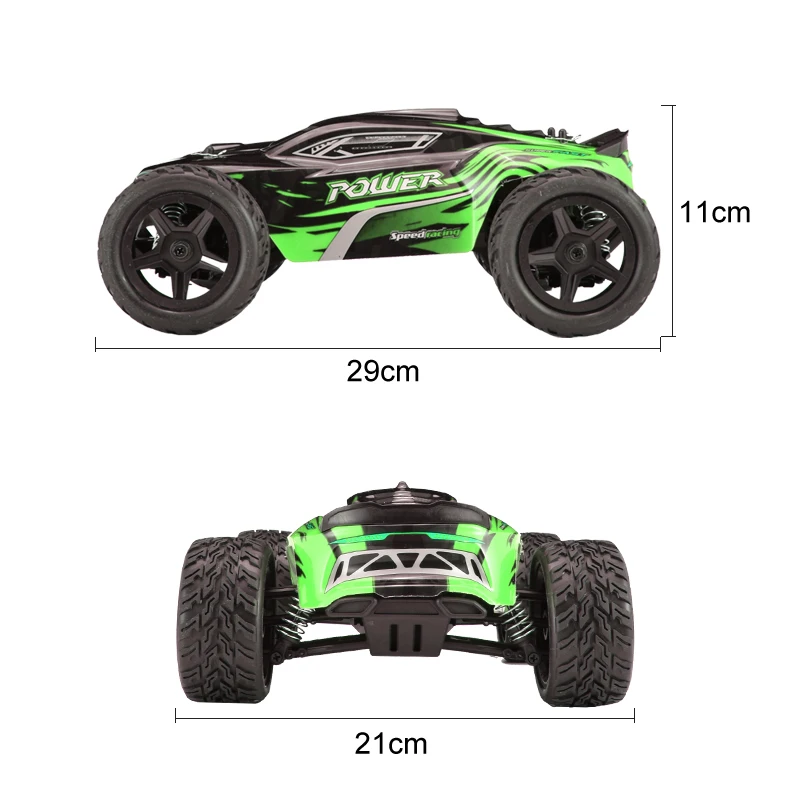 G172 2,4G 1:16 4WD 36 км/ч Высокоскоростной RC гоночный автомобиль двигатель высокой мощности дистанционное управление внедорожный автомобиль игрушка подарок для детей красный/зеленый