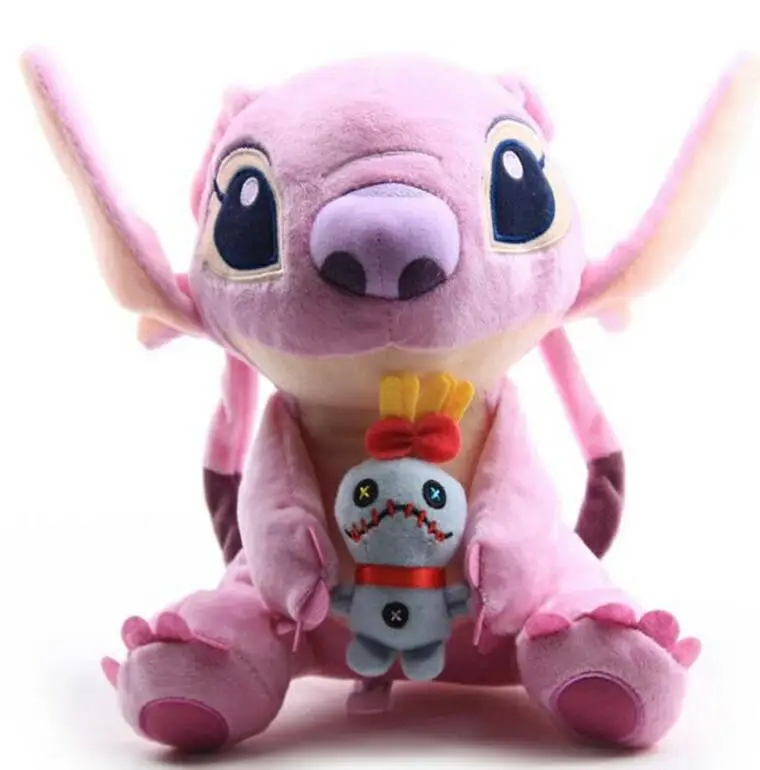 Kawaii 4 стиля Стич плюшевая кукла Игрушка Аниме Лило и Стич Мягкая Плюшевая Кукла милый Стич плюшевые игрушки для детей Рождественский подарок - Цвет: D