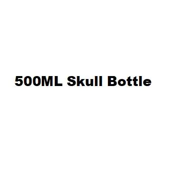 500ML Skull Bottle Стеклянный Череп дизайн 16 унций с ручкой бутылки - Цвет: 500ML Skull Bottle