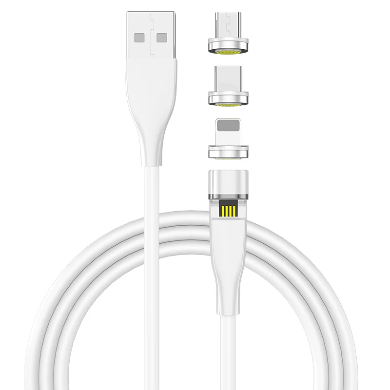 Магнитный телефонный кабель 1 м 3 А быстрая зарядка 0 Micro USB Тип C зарядное