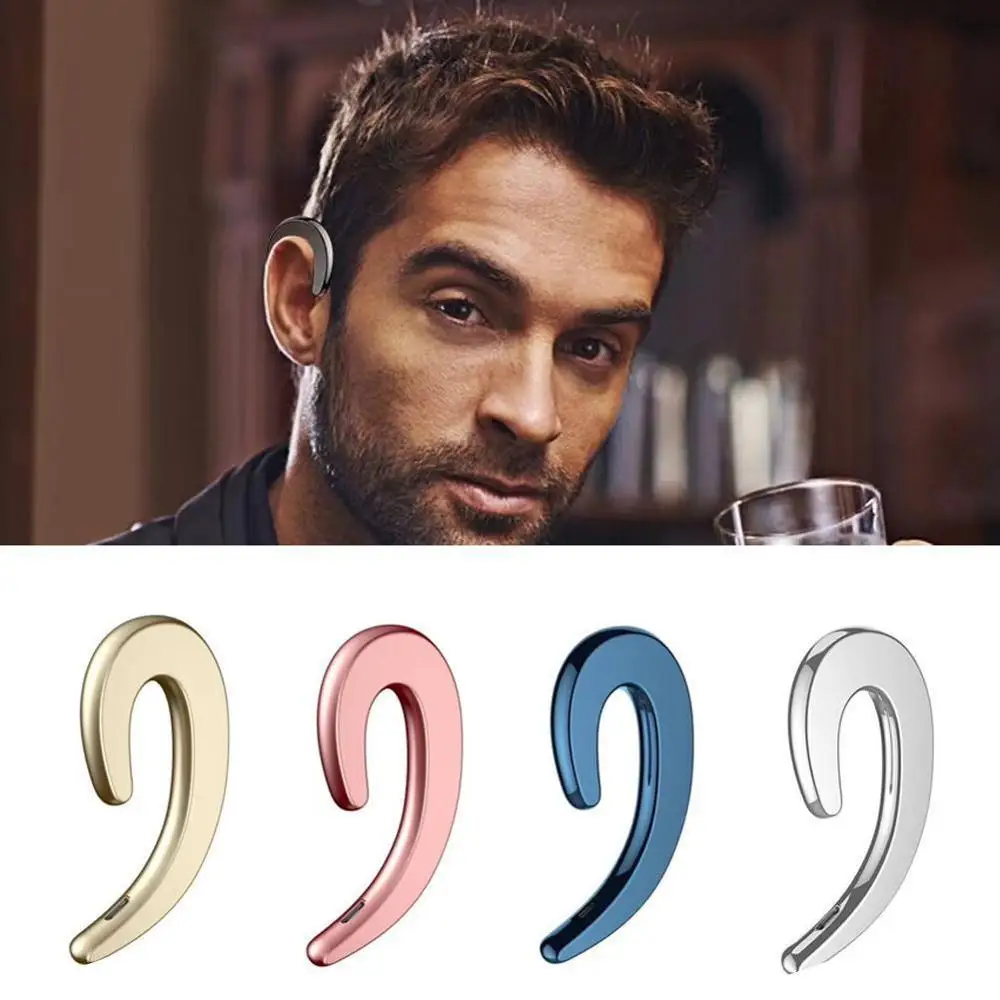 Bluetooth наушники с костной проводимостью не вставляйте в ухо беспроводные висячие