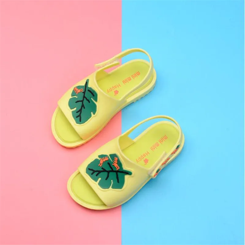 picture-6 Mini Melissa/Новинка года; сандалии для мальчиков и девочек; детские сандалии с изображением животных; детская обувь; милые сандалии Melissa - Цвет: picture-6