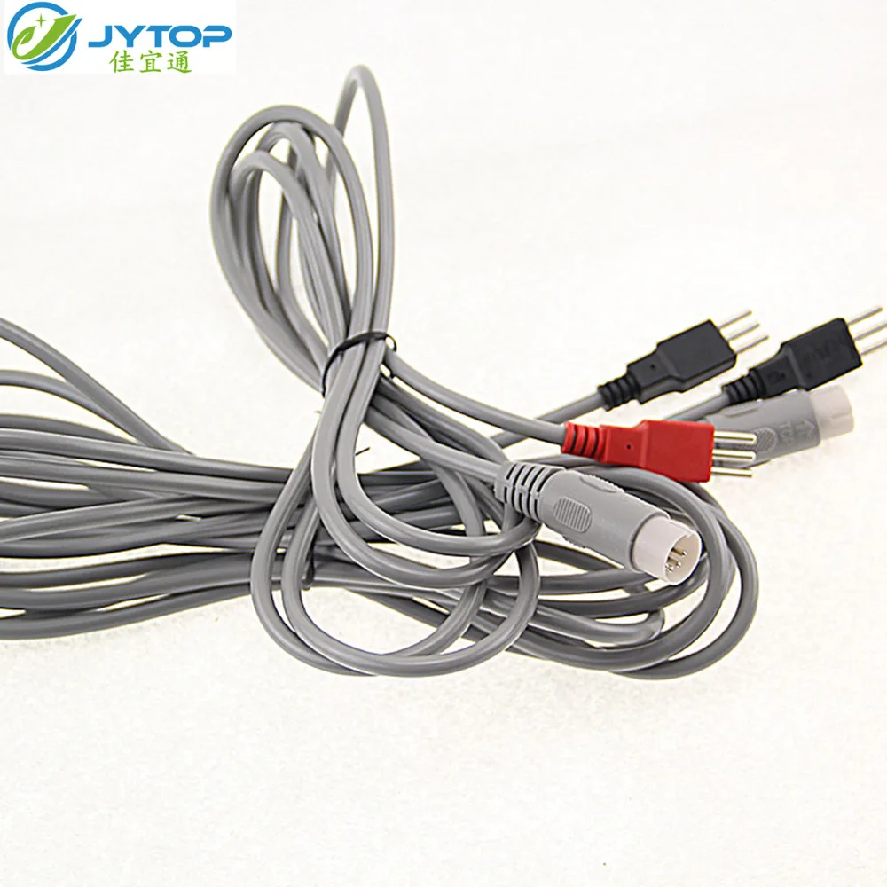 JYTOP DDS провод 5 Pin Male-4 маленький одиночный Pin DDS Биоэлектрический массаж терапия устройство